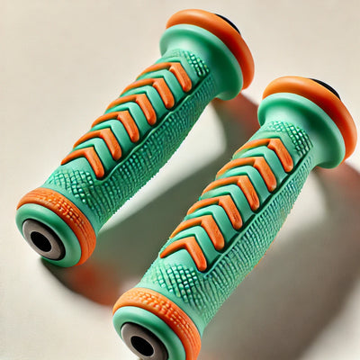 Green & Orange Zigzag Grip