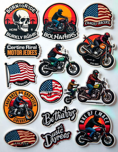 ISEE 360 Adventure Riders Sticker Set