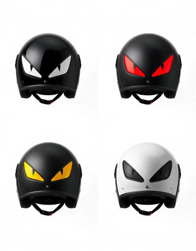 ISEE 360 Cartoon Power Eyes Helmet Stickers