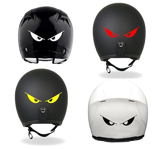 ISEE 360 Cartoon Power Eyes Helmet Stickers