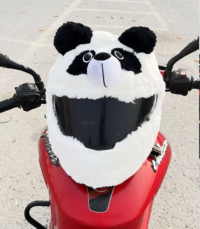 Panda Helmet Cover